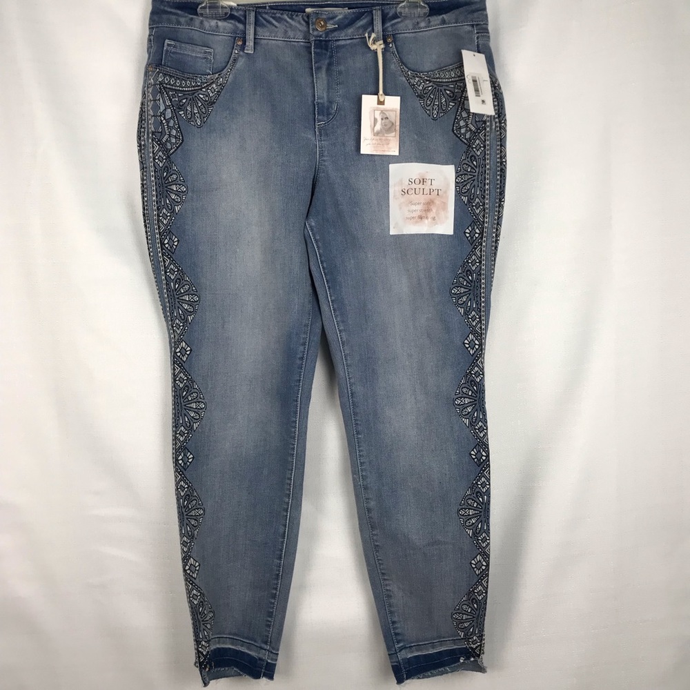 NWT Jessica Simpson KISS me Ankle Skinny Jeans